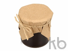 Варенье из вишни с шоколадом и коньяком в подарочной обертке