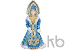 Подарочный набор «Новогоднее настроение»: кукла-снегурочка, платок