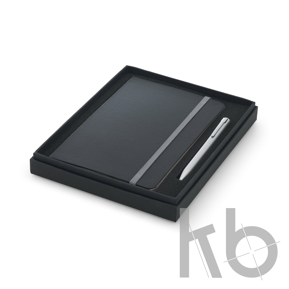 Набор: блокнот, шариковая ручка