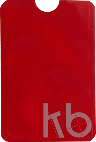 Aluminium card holder