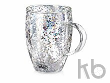 Кружка с двойными стенками с блестками «Festival»