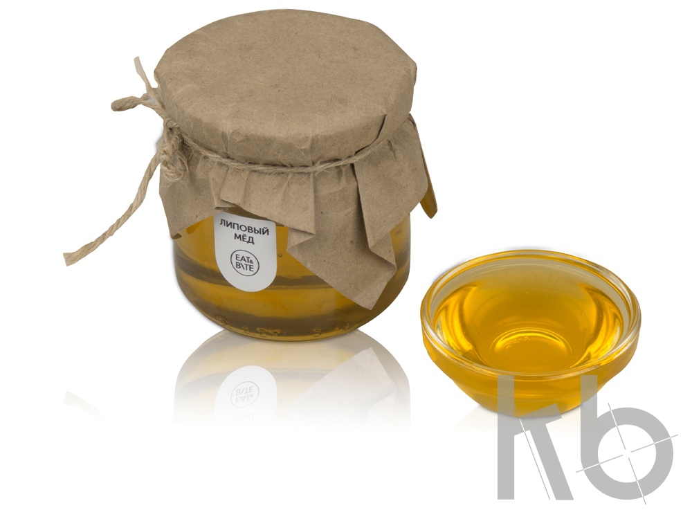 Мёд «Липовый» в подарочной обертке