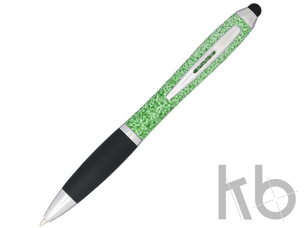 Ручка-стилус пластиковая шариковая «Nash» крапчатая