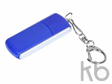 USB 3.0- флешка промо на 64 Гб с прямоугольной формы с выдвижным механизмом