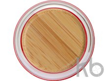 Стеклянная бутылка для воды в силиконовом чехле «Refine»