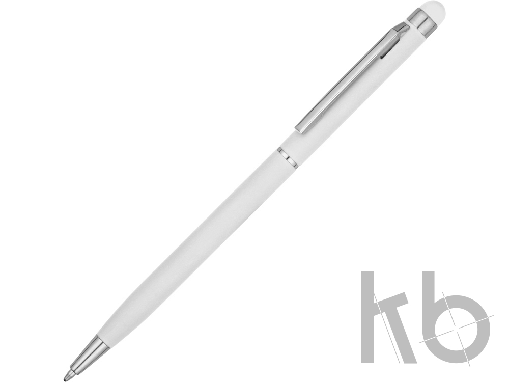 Ручка-стилус металлическая шариковая «Jucy Soft» soft-touch