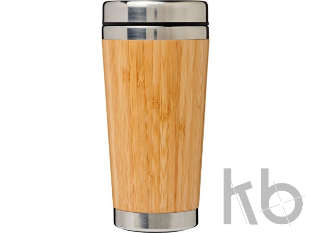 Термостакан «Bambus» с бамбуковой отделкой