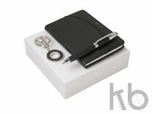 Подарочный набор Embrun: брелок, блокнот А6, ручка шариковая