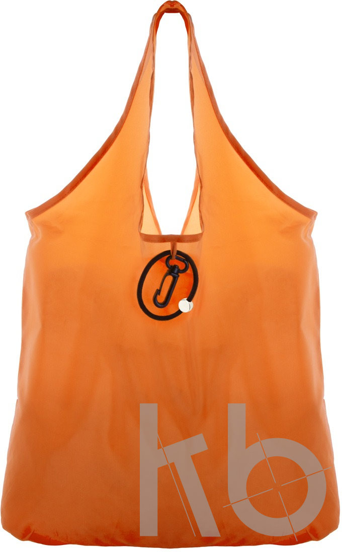 Складная сумка для покупок с  карабином