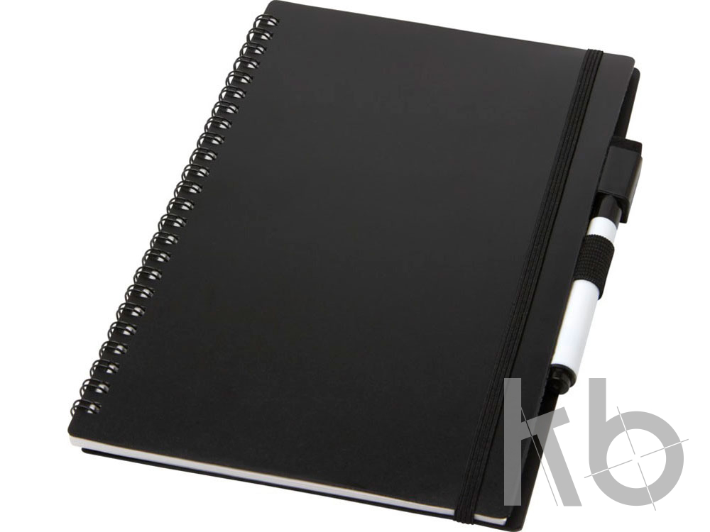 Блокнот A5 «Pebbles» из переработанной бумаги