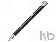 Ручка металлическая шариковая «Moneta» с цветной кнопкой