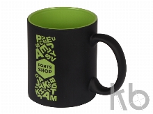 Кружка с покрытием для гравировки «Subcolor BLK»