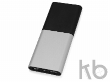 Портативное зарядное устройство с подсветкой логотипа «Quark», 6000 mAh