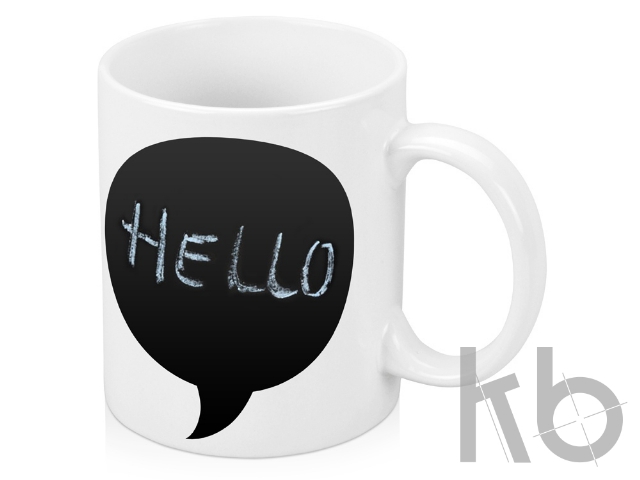 Кружка с покрытием для рисования мелом  «Tiza», 320 мл Кружка с покрытием для рисования мелом  «Tiza»