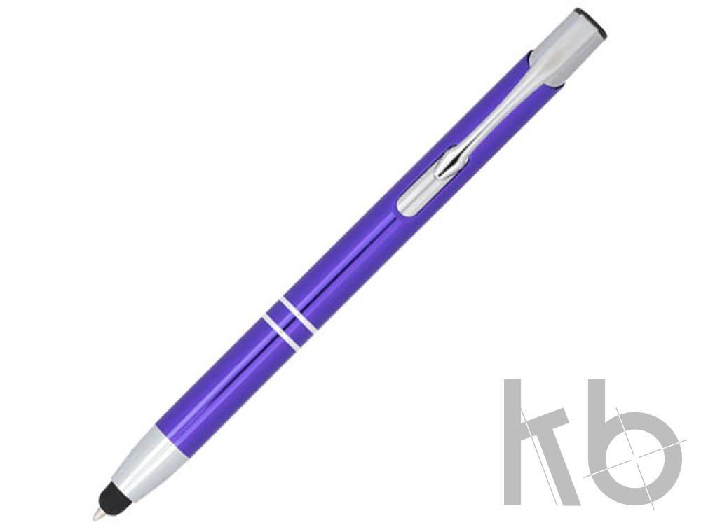 Ручка-стилус металлическая шариковая «Moneta» с анодированным покрытием