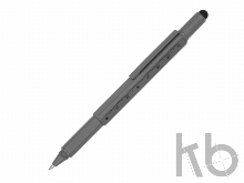 Ручка-стилус металлическая шариковая «Tool» с уровнем и отверткой