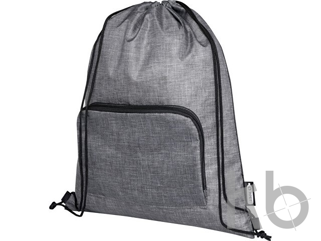 Складная сумка со шнурком «Ash» из переработанных материалов