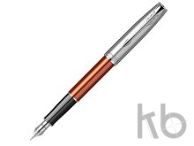 Ручка перьевая Parker «Sonnet Essentials Orange SB Steel CT»