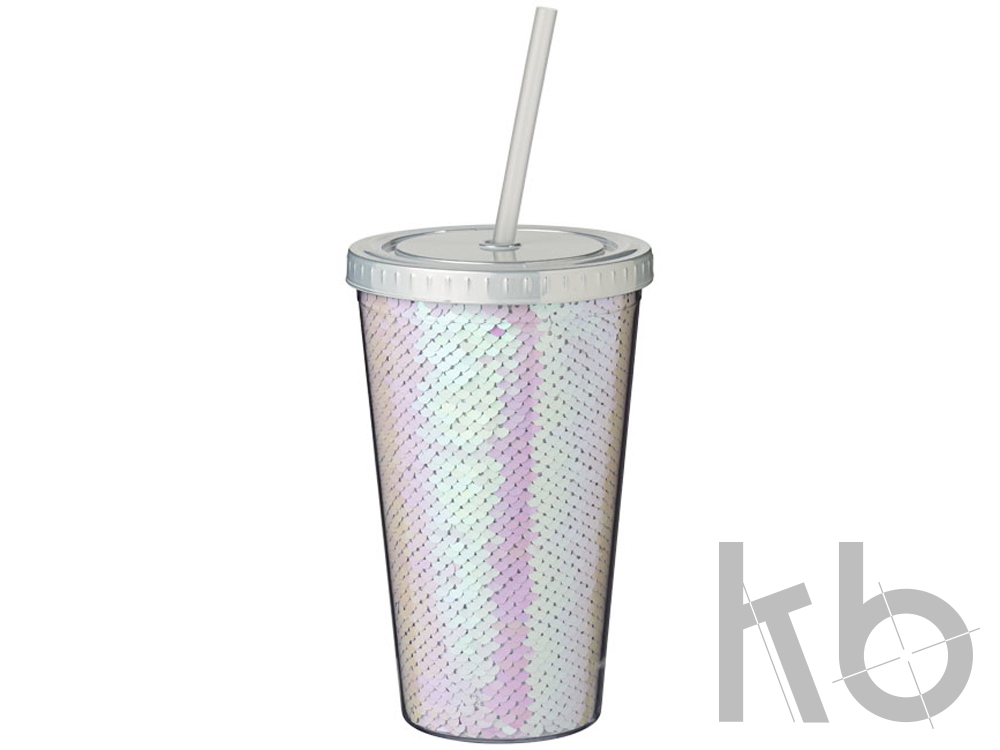 Термокружка с пайетками «Festus»