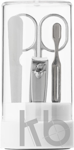 ABS container with manicure set