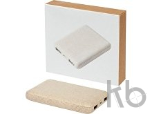 Портативное зарядное устройство «Asama» из пшеничной соломы, 5000 mAh