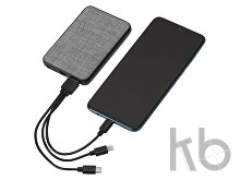 Внешний аккумулятор из rPET «Reborn», 5000 mAh