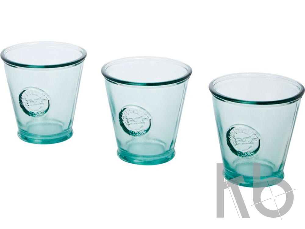 Набор из 3 предметов «Vient» из переработанного стекла