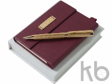 Набор: дизайнерский блокнот А6, шариковая ручка