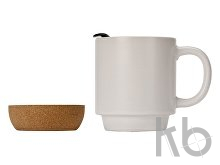 Кружка с пробковым дном и крышкой «Denpasar»