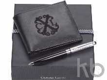 Подарочный набор: портмоне, ручка-стилус шариковая