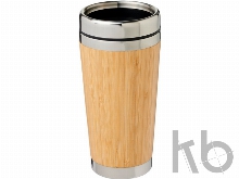 Термостакан «Bambus» с бамбуковой отделкой