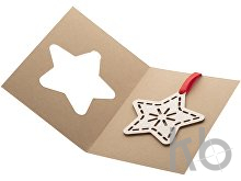 Christmas card, star