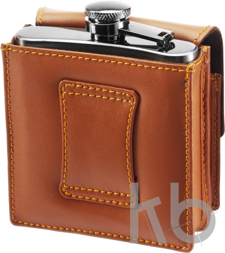 Stainless steel hip flask