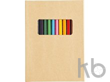 Cardboard colouring folder