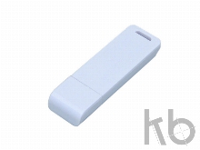 USB 2.0- флешка на 8 Гб с оригинальным двухцветным корпусом