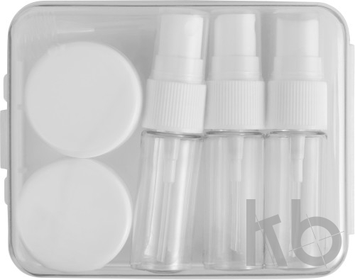 PET cosmetic travel kit