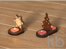 Подсвечник двойной «Елочка»