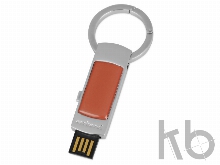 Подарочный набор: брелок с USB-флешкой на 4 Гб, ручка шариковая