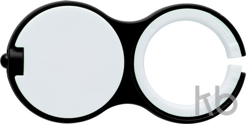 Plastic key holder with one LED light.