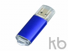 USB 2.0- флешка на 64 Гб с прозрачным колпачком