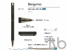 Ручка металлическая шариковая «Bergamo»