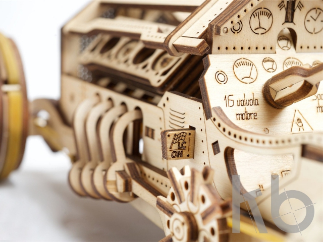 3D-ПАЗЛ UGEARS «Спорткар U-9 Гран-при»