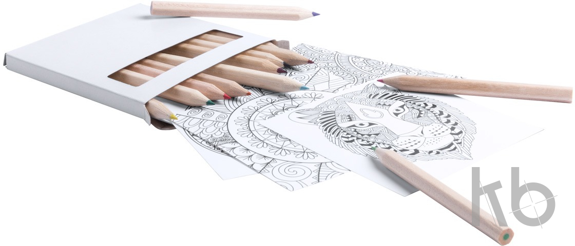 mandala colouring set