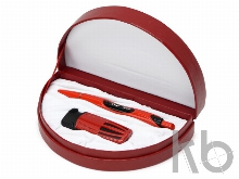 Подарочный набор «Формула 1»: ручка шариковая, зажигалка пьезо