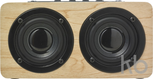 Wooden speaker
