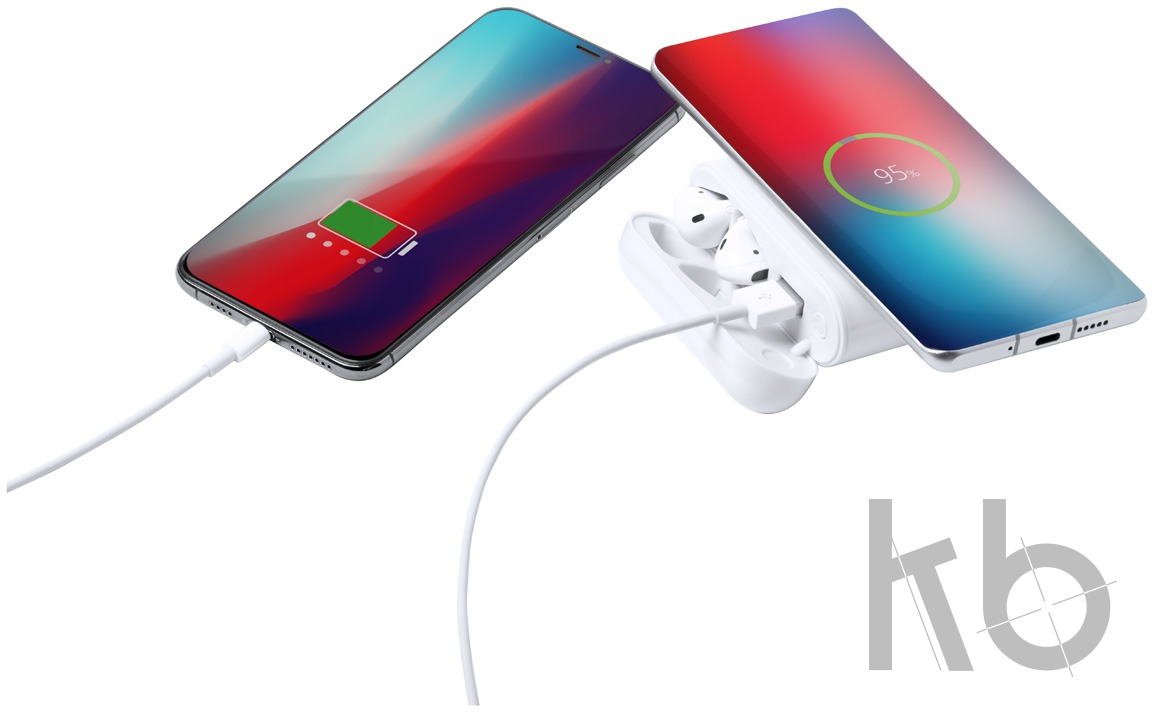 power bank earphones