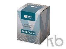 Вакуумная термокружка «Sense Gum», непротекаемая крышка, soft-touch