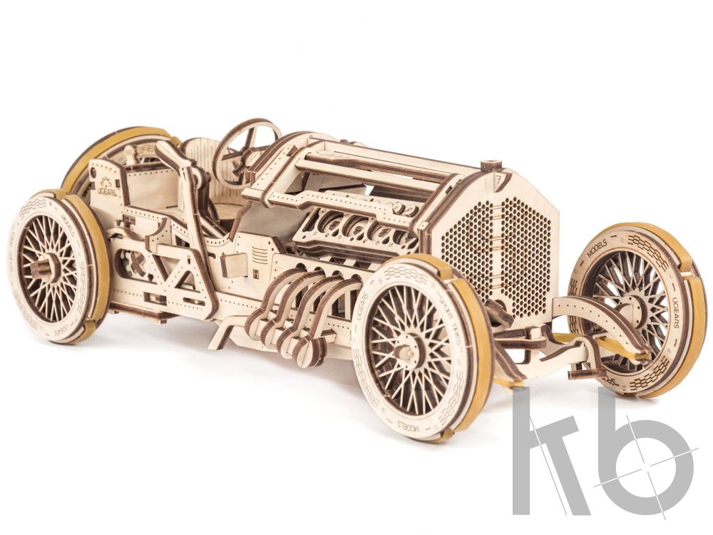 3D-ПАЗЛ UGEARS «Спорткар U-9 Гран-при»