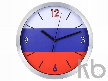 Часы настенные «Российский флаг»
