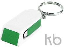 Брелок-подставка для мобильного с очистителем для экрана